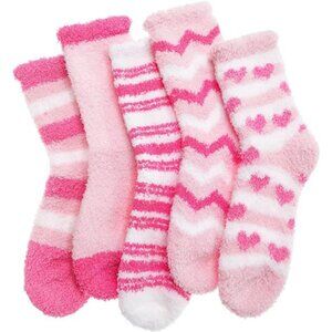 Soft Comfy Cozy Socks for Women,  Fluffy Thick Winter Warm Fleece